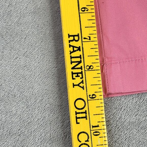 Vineyard Vines Shorts Mens 38 Nautical Twill Club Sun Burn Pink Chino Golf Prep - Picture 8 of 13